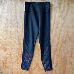 Thrive Societe black floral High waist full length Leggings